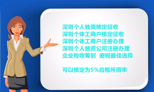 个体工商户个税核定征收行业率代理 昌图咨询