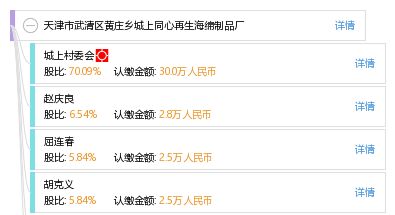 天津市武清区黄庄乡城上同心再生海绵制品厂